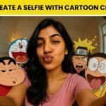 Selfie with Cartoon