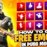 free emotes in pubg
