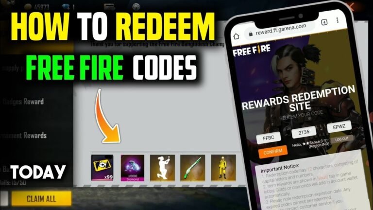 How to Get Free Redeem Code in Free Fire? redeem code in free fire