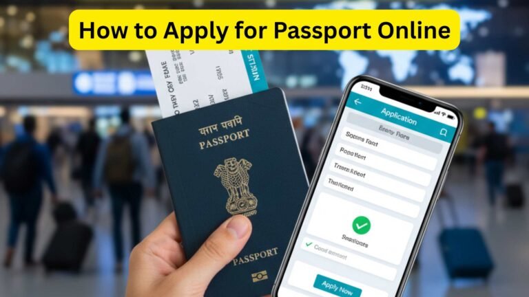 How to Apply for a New Passport Online? Apply for a New Passport