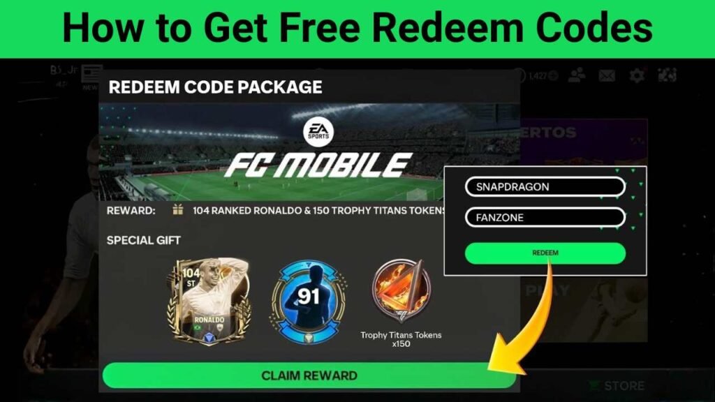 EA FC Mobile redeem code