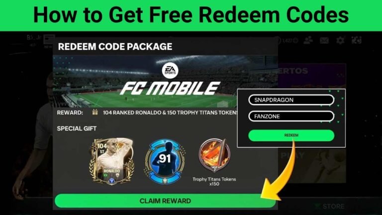 How to Get Free Redeem Codes in EA FC Mobile EA FC Mobile redeem code