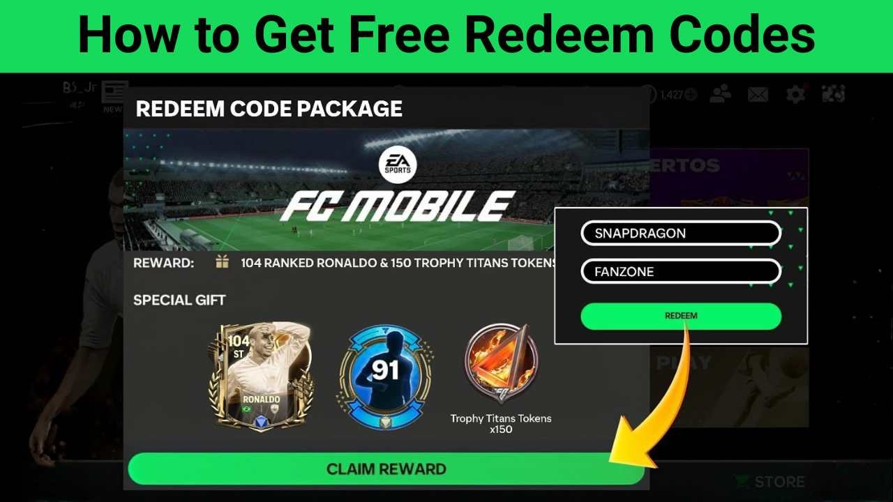 EA FC Mobile redeem code