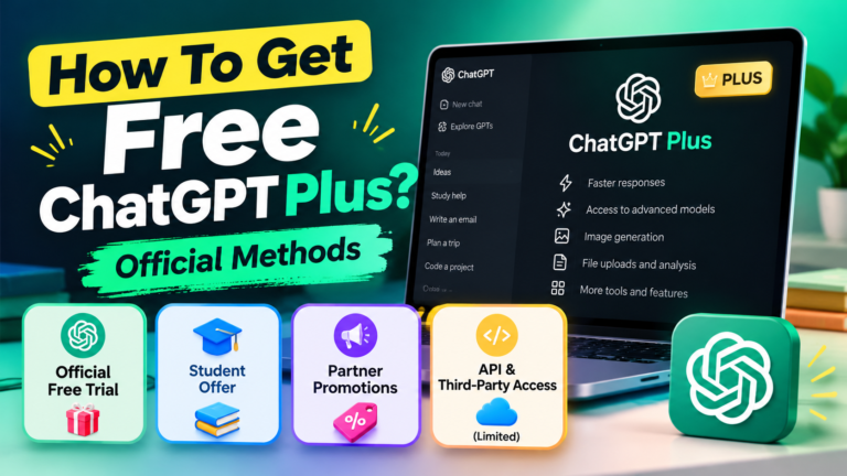 How to Get Free ChatGPT Plus in 2026? Official Free Trials, Student Offers and Other Methods How to Get Free ChatGPT Plus_